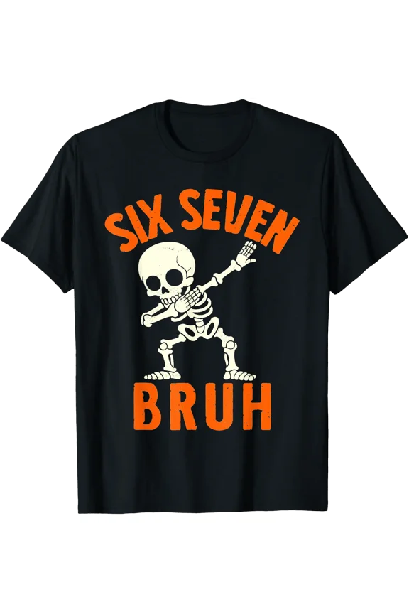 Funny Cartoon Skeleton Dabbing T-Shirt for Halloween Celebrations