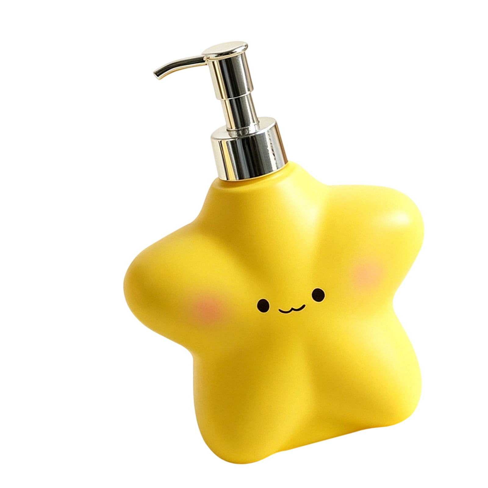 Funny Cartoon Star Shape Soap Dispenser With Easy Press Pump For Hand ...