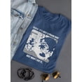 thumbnail image 1 of Funny Cartoon Steamboat Willie T-shirt Color Men's -SmartPrintsInk Designs, 1 of 1