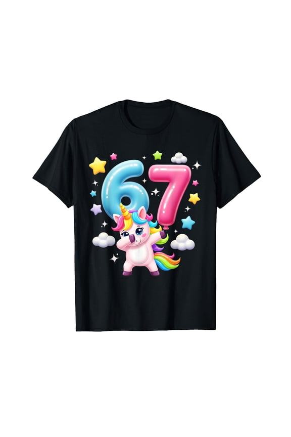 Funny Cartoon Unicorn Dab T-Shirt for Creative Expression and Fun Outfits