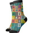 thumbnail image 1 of Funny Casual Sport Short Sock Insect Species Cartoon Novelty Graphic Socks for Men Women Gift, 1 of 4