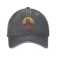 thumbnail image 1 of Funny Cat Baseball Cap Vintage Soft Washed Denim,Golf Dad Hat Adjustable Trucker Hats for Men Women Unisex Adult,Deep Heather, 1 of 7