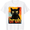thumbnail image 1 of Funny Cat Bruh For Teens Boys Girls Men Women Meme Graphic T-Shirt, 1 of 8