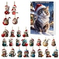 thumbnail image 1 of Countdown Sets Christmas Home 2025 Holiday Advent Calendar Collectible Funny Cat Set Commemorative for Christmas Celebrations, 1 of 8