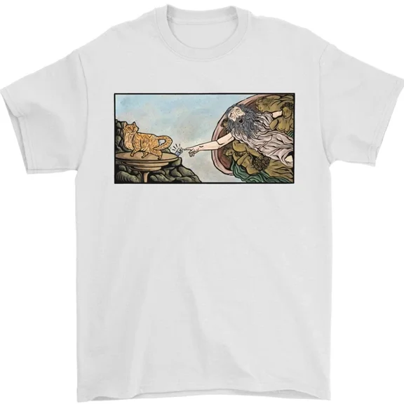 Funny Cat Creation T-Shirt