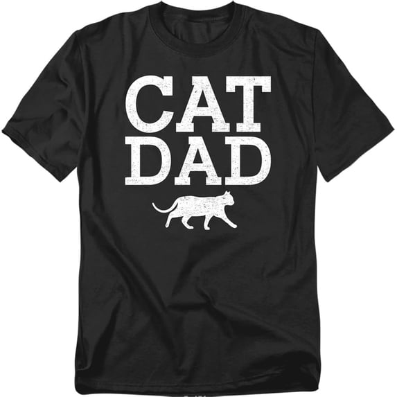 Funny Cat Dad T-Shirt – Humorous Pet Lover Tee for Men or Women, Perfect Gift for Cat Owners