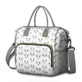 thumbnail image 1 of Funny Cat Design Waterproof Cooler Tote - Multi-Pocket Leakproof Food Storage Bag for Pet Lovers & Office Workers, 1 of 5
