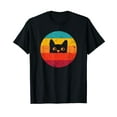 thumbnail image 1 of Funny Cat Gift Retro Vintage T-Shirt, 1 of 5