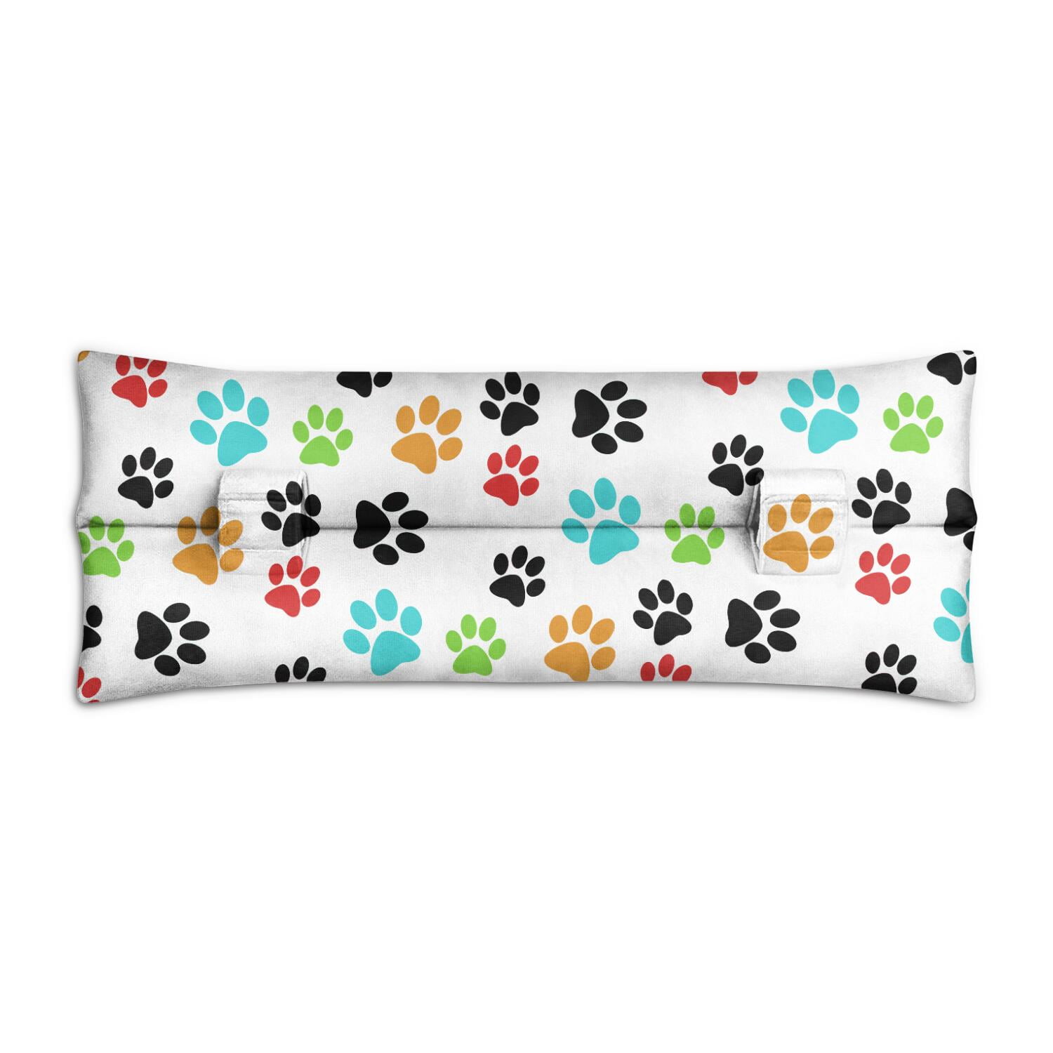 Funny Cat Illustration Seatbelt Cushion - Post-Surgery Mastectomy & Heart Surgery Recovery Pillow - Soft Car Travel Pad for Cat Lovers