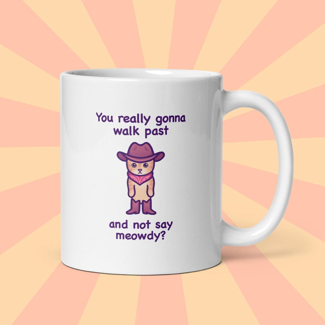 Cowboy Cat Mug