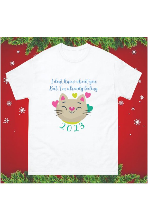 Funny Cat Mom Dad 2023 Kitten Pet Animal Lover Unisex T-Shirt, up to size 5XL