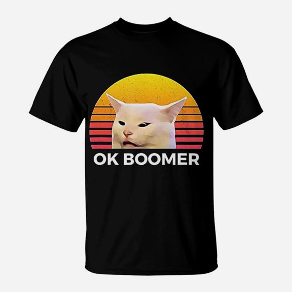 Funny Cat Ok Boomer TShirt