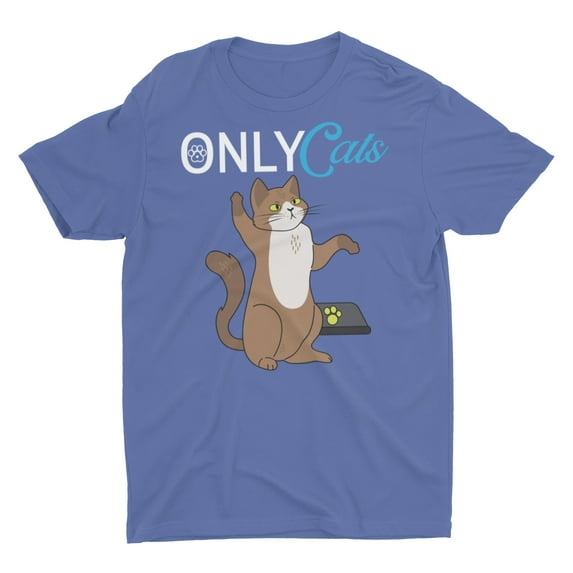 Funny Cat Only Cats Adult Fans Meme Shirt
