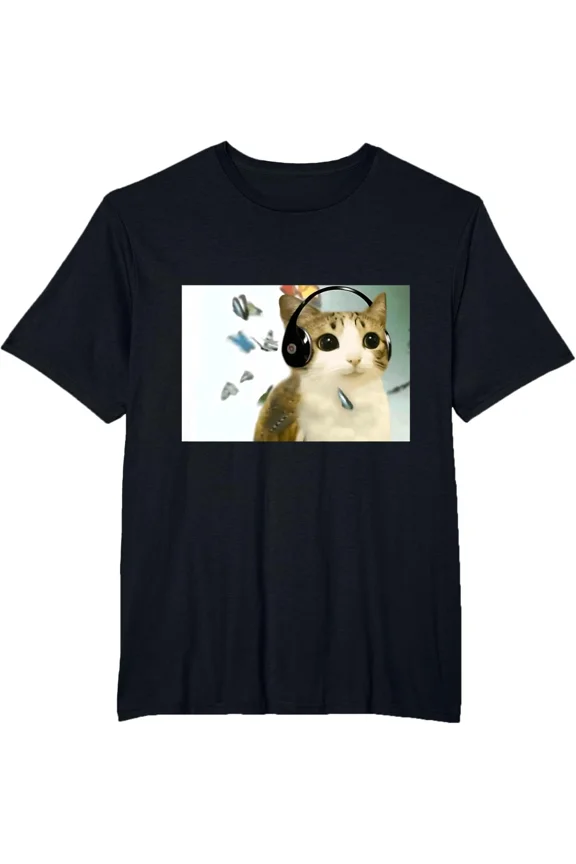 Funny Cat Owl Funny Cursed Internet Trendy Meme Meowl Meme Tee