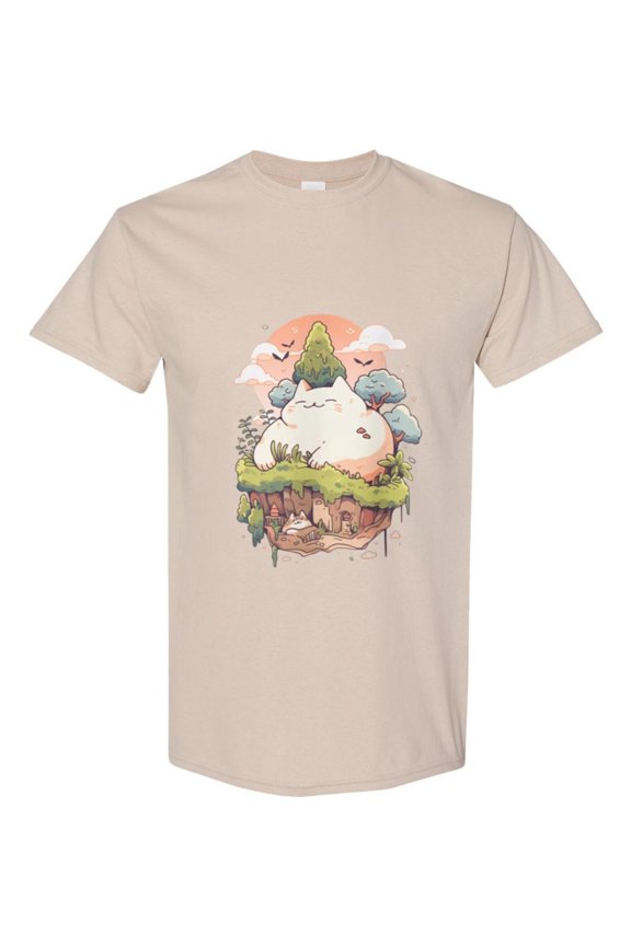 Funny Cat Pastel Goth Cute Lover Gifts Japanese Harajuku Kawaii Clothes T-Shirt, for men & women, up to size 5XL