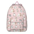 thumbnail image 1 of Funny Cat Pattern Backpack for Teens, Waterproof and Durable School Bag with Cute Paw Design for Cat Lovers, 1 of 5