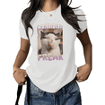 thumbnail image 1 of Funny Cat Shirt Print Tshirt Graphic Tees Shirts White Women Meme Cat Funny Expression Humor Design Casual Summer Tee Size S-5XL Soft Cotton Tops, 1 of 5