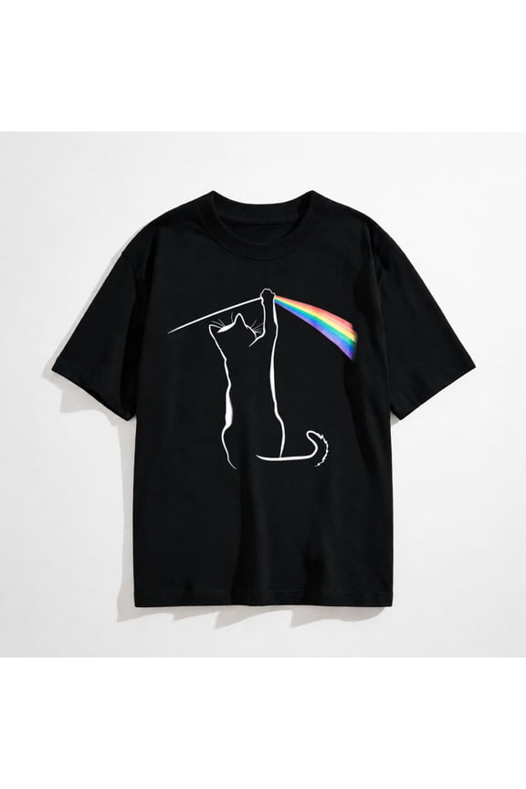 Funny Cat Shirt for Women Men Cat Lover Gifts Kitten Meme Merch T-Shirts