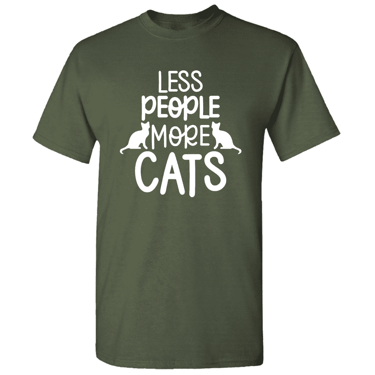 Funny Cat Shirts Cat T Shirt Mens Black Cat Tees Stylish Cat