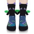 thumbnail image 1 of Funny Cat Socks for Women and Teen Girls - Magnetic Holding Hands Socks Cute Novelty Crazy Silly 3D Animal Socks Gift for Mom Girlfriend - Mothers Valentine Cat Lover Birthday Fun Gift Idea Christmas, 1 of 7