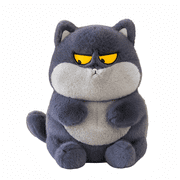Funny Cat Stuffed Animal Doll - Fun Expressions Kitten Cat Plush Toy Pillow Cute Home Decor Gift