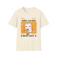 thumbnail image 1 of Funny Cat T-Shirt Living my best life, 1 of 6