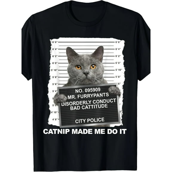 Funny Cat Tee T-Shirt