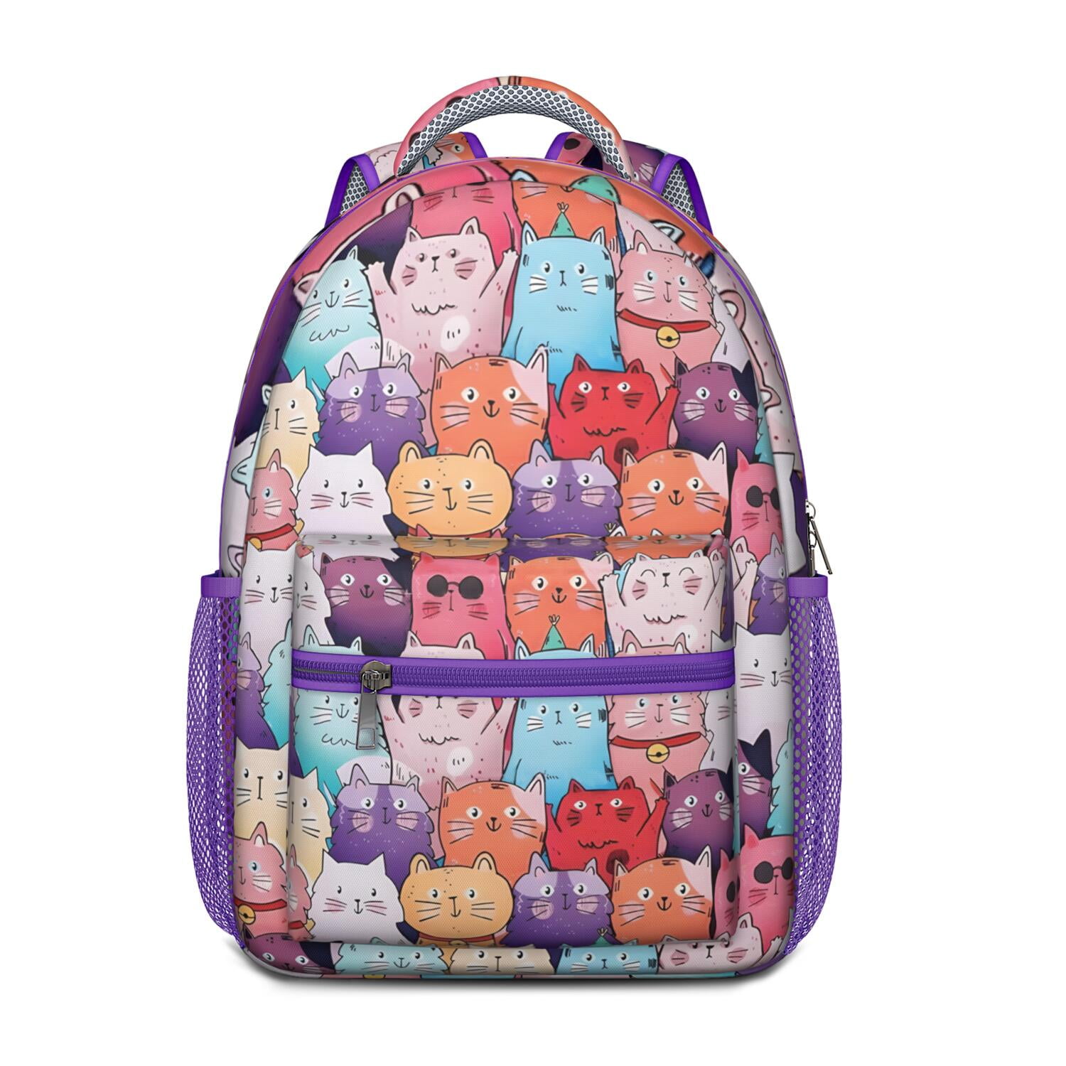 Mini Rucksack Comical Funny Cat Themed Ergonomic Backpack - Breathable Lightweight Daypack ...