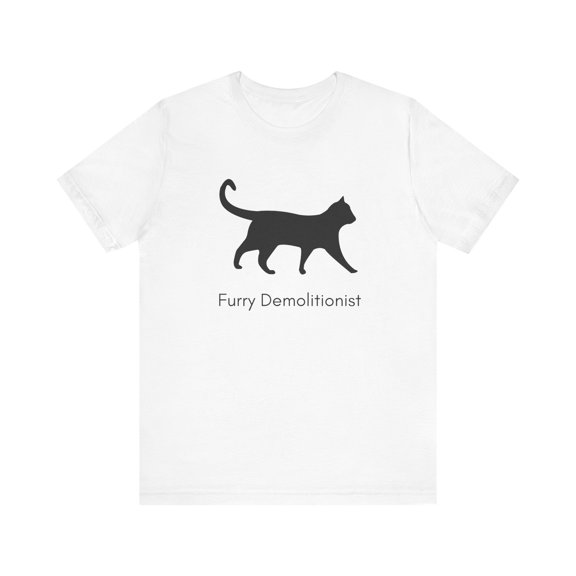 Funny Cat Unisex Tee, Kitty Lover Gift, Cute Animal T-Shirt, Cat Mom Dad Present