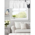thumbnail image 1 of Funny Cat Valances for Windows,Rod Pocket Valance for Kitchen Bedroom Bathroom Living Room, Cartoon Grey White Animal Shadow Window Valance Curtain Farmhouse Home Decor Short Curtains 60x18in, 1 of 9