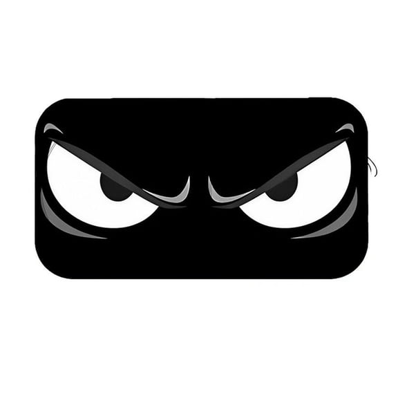 Funny Cat Windshield Sun Shade, Cartoon Car Window Cover, UV Heat Blocking Front Visor, Foldable Universal Fit Auto Protector for SUV Truck