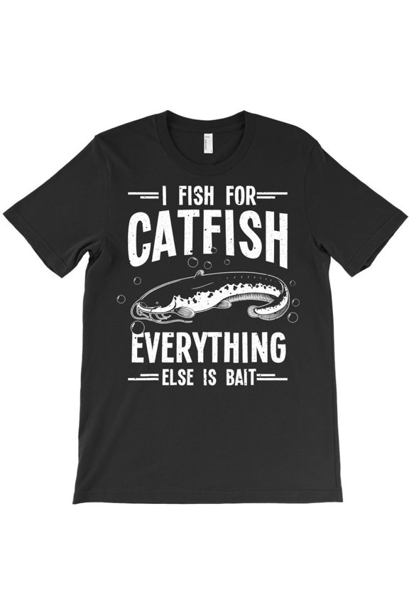 Funny Catfishing Design for Men and Women Catfish Hunter Gift Unisex T-Shirt, for men & women, up to size 5XL