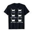thumbnail image 1 of Funny Cats Meme, Chonk Cat Chart T-Shirt, 1 of 5
