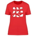 thumbnail image 1 of Funny Cats T-Shirt Women -Image by Shutterstock, Female Large, 1 of 2