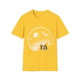 thumbnail image 1 of Funny Cats and UFOs Novelty Graphic Men Women Tshirt, 1 of 7