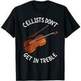 thumbnail image 1 of Funny Cello Design For Men Women Music Lover Musician Humor T-Shirt, 1 of 5