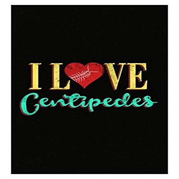 Funny Centipede Poster - Wall Art for Bug Lovers Gift