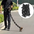 thumbnail image 1 of Funny Chain Dog Leash 59.1" Durable Plastic Pet Walking Leash Adjustable Stylish Chain-Like Lead for Small Medium Dogs Cats Outdoor Walking Training, 1 of 4