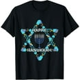 thumbnail image 1 of Funny Chanukah Hanukkah Gifts and Apparel Happy Hanukkah T-Shirt, 1 of 4