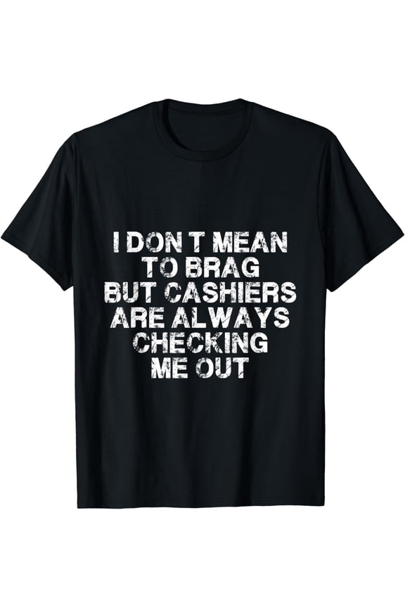 Funny Checkout Clerk | Retail Worker | Vintage Cashier T-Shirt
