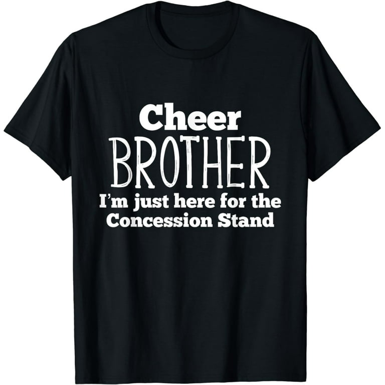 Funny Cheer Brother Boys Shirt Sibling Cheerleader Son Cute Funny Cheer Brother Boys Shirt Sibling Cheerleader Son Cute