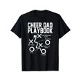 thumbnail image 1 of Funny Cheer Dad Playbook Men's Graphic T-Shirt Retro Father's Day Gift Short Sleeve Tee, 1 of 6