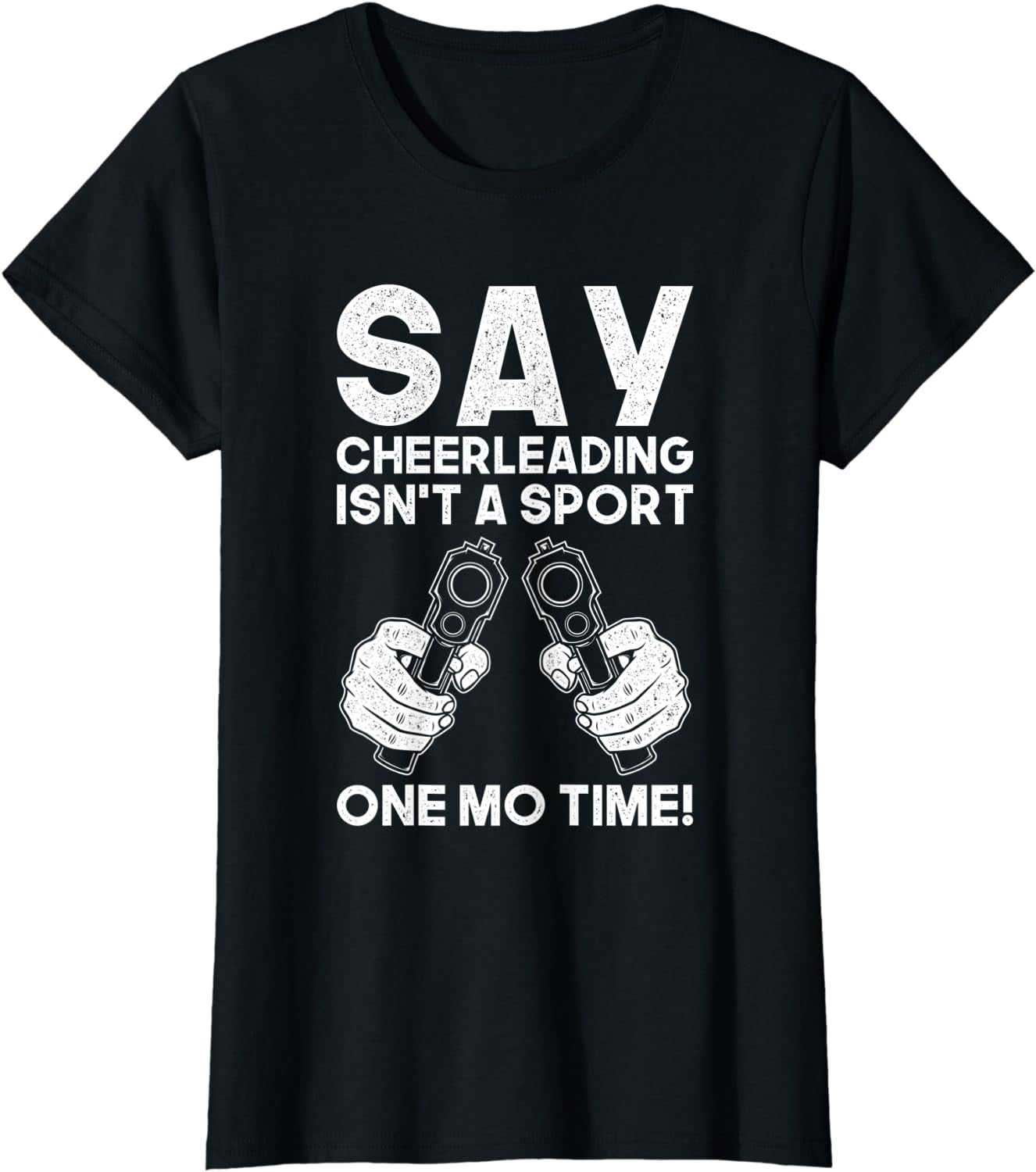 Funny Cheerleading is no Sport Cheerleader Design TShirt