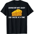 thumbnail image 1 of Funny Cheese Art For Men Dad Ricotta Cheese I Love Cheese T-Shirt, 1 of 3