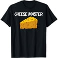thumbnail image 1 of Funny Cheese Art For Men Women Ricotta Cheese I Love Cheese T-Shirt, 1 of 3