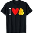 thumbnail image 1 of Funny Cheese Gifts For Cheese LoversI Love Cheese T-Shirt, 1 of 4