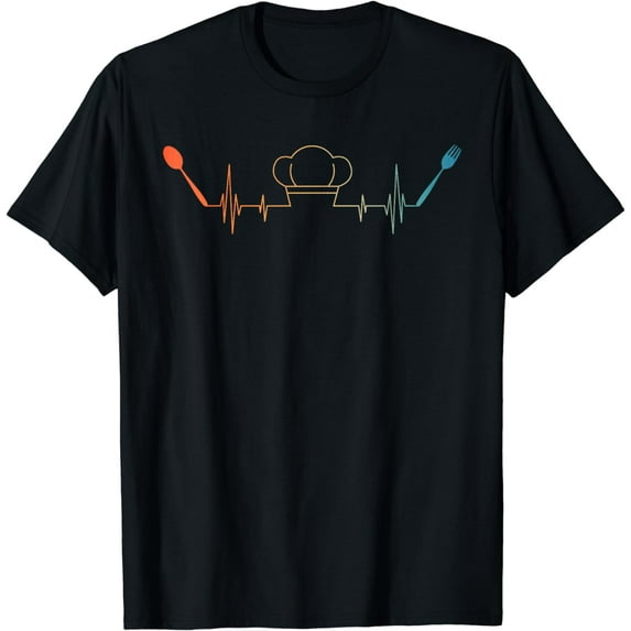 Funny Chef Art For Men Women Cooking Kitchen Culinary Cook T-Shirt