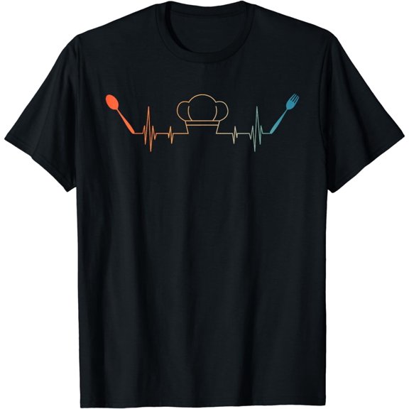 Funny Chef Art For Men Women Cooking Kitchen Culinary Cook T-Shirt
