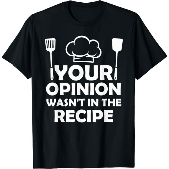 Funny Chef Art Men Women Cook Pastry Chef Cooking Food Life T-Shirt