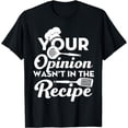 thumbnail image 1 of Funny Chef Art Men Women Cook Pastry Chef Cooking Food Life T-Shirt, 1 of 3